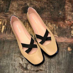 Taryn Rose Leather Rosa Ballet Flats Size 9 1/2